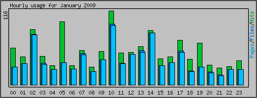 Hourly usage