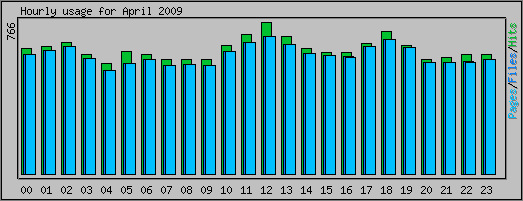 Hourly usage