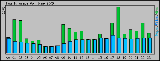 Hourly usage