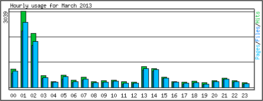 Hourly usage