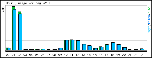 Hourly usage