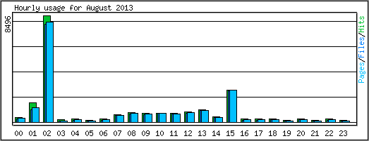 Hourly usage