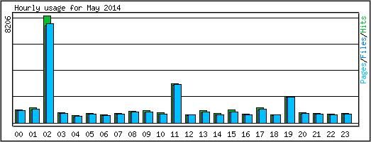 Hourly usage