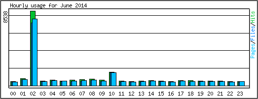 Hourly usage