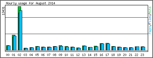 Hourly usage