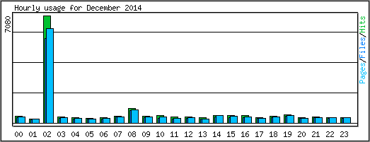 Hourly usage
