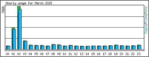 Hourly usage