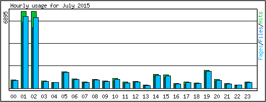 Hourly usage
