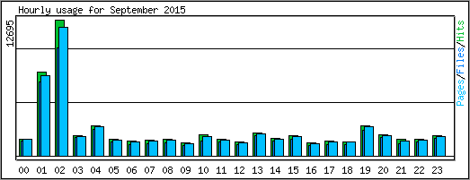 Hourly usage