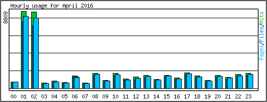 Hourly usage