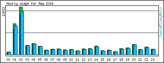 Hourly usage