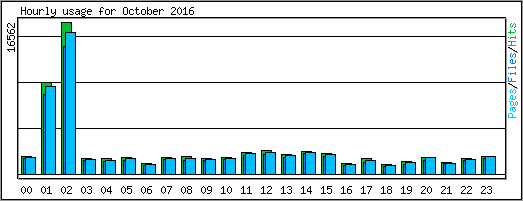 Hourly usage