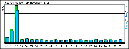 Hourly usage