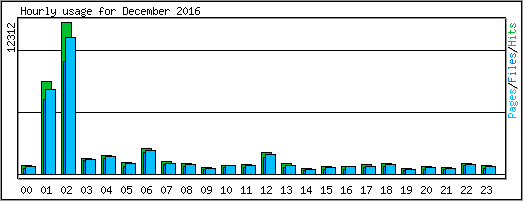 Hourly usage