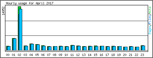 Hourly usage