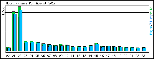 Hourly usage