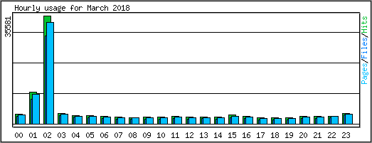 Hourly usage